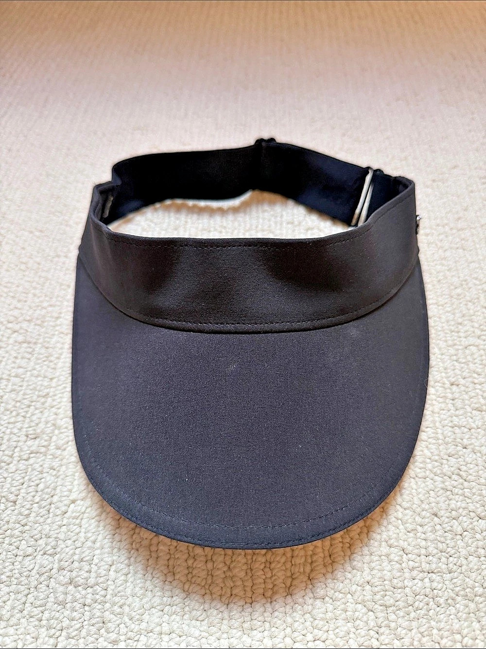 lululemon Fast and Free Visor Black